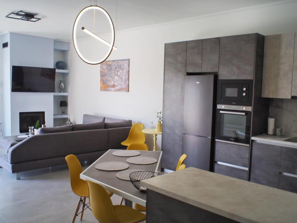 Nostos Luxury Villas With Private Pool In Nafpaktos Esterno foto