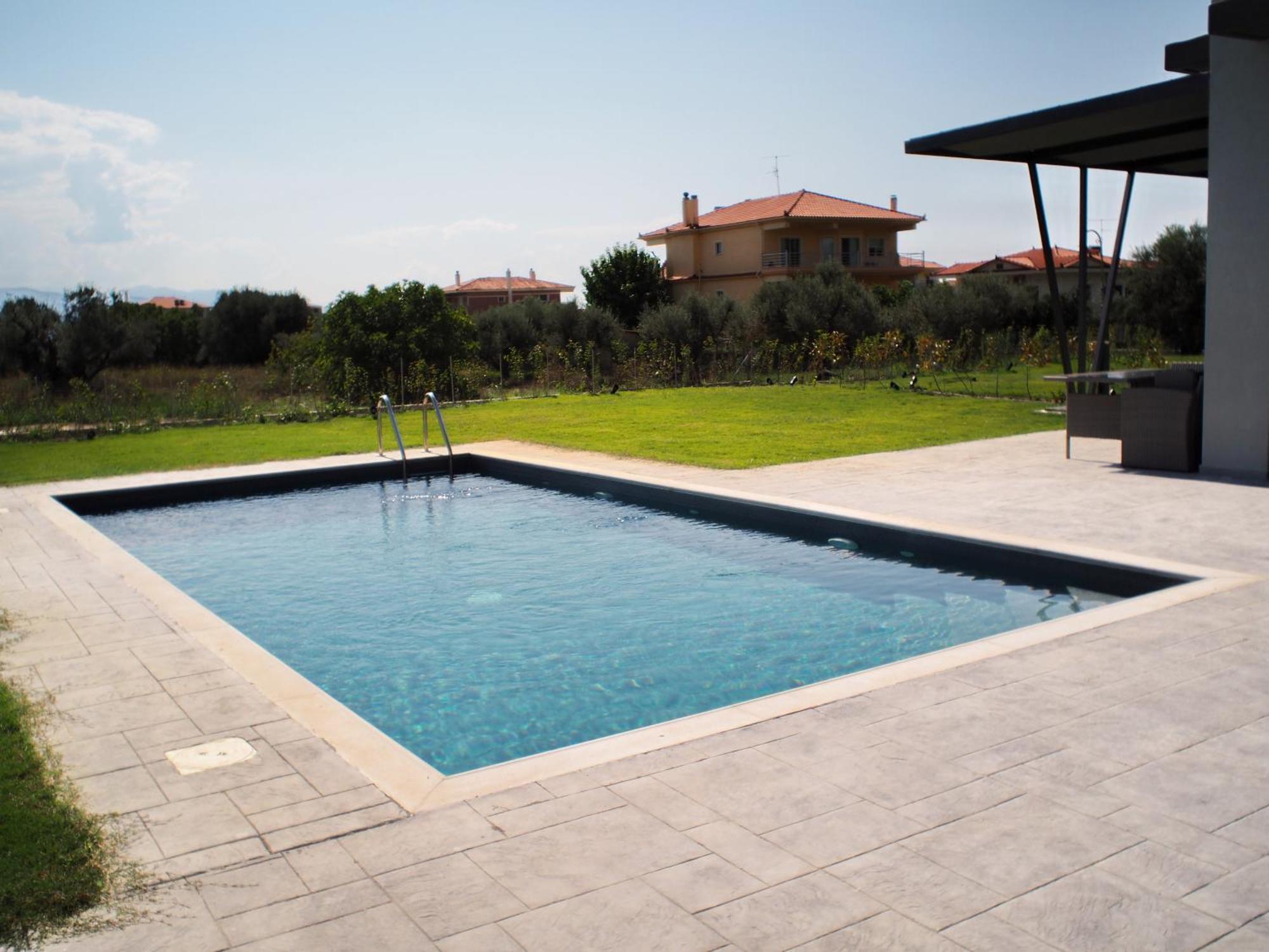 Nostos Luxury Villas With Private Pool In Nafpaktos Esterno foto