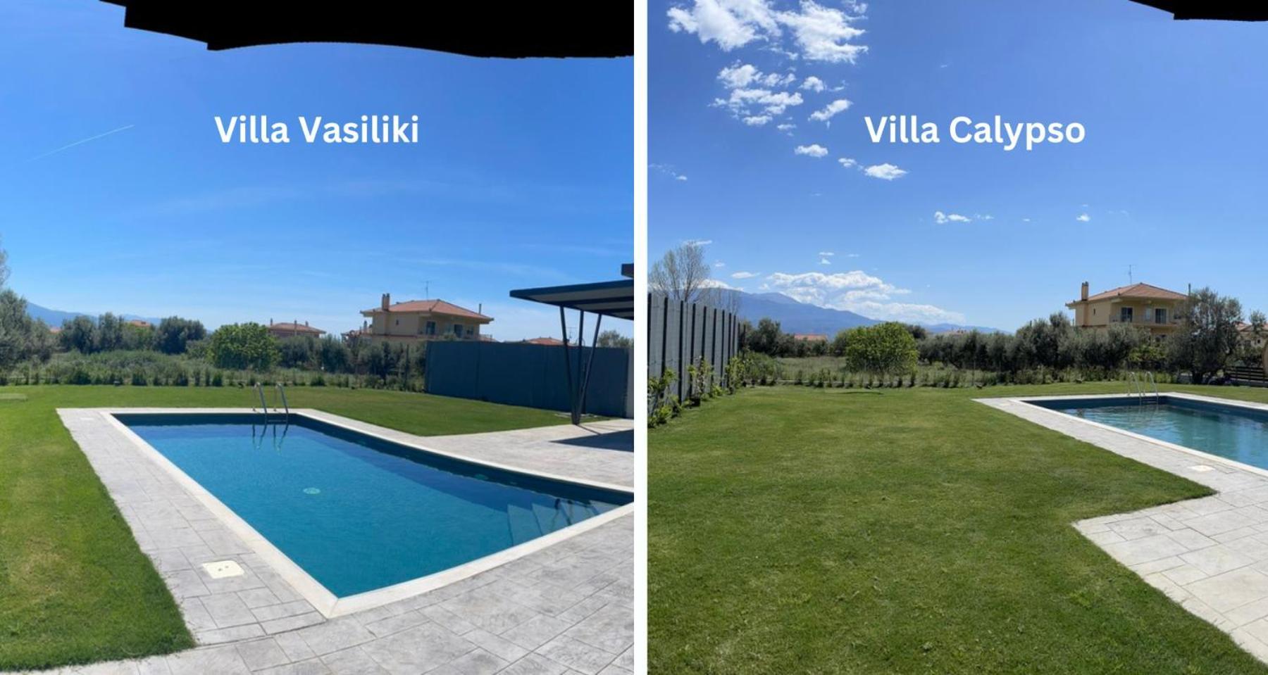 Nostos Luxury Villas With Private Pool In Nafpaktos Esterno foto